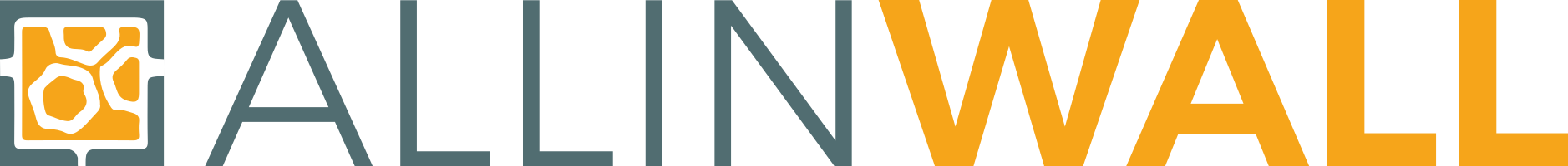 allinwall logo line dark